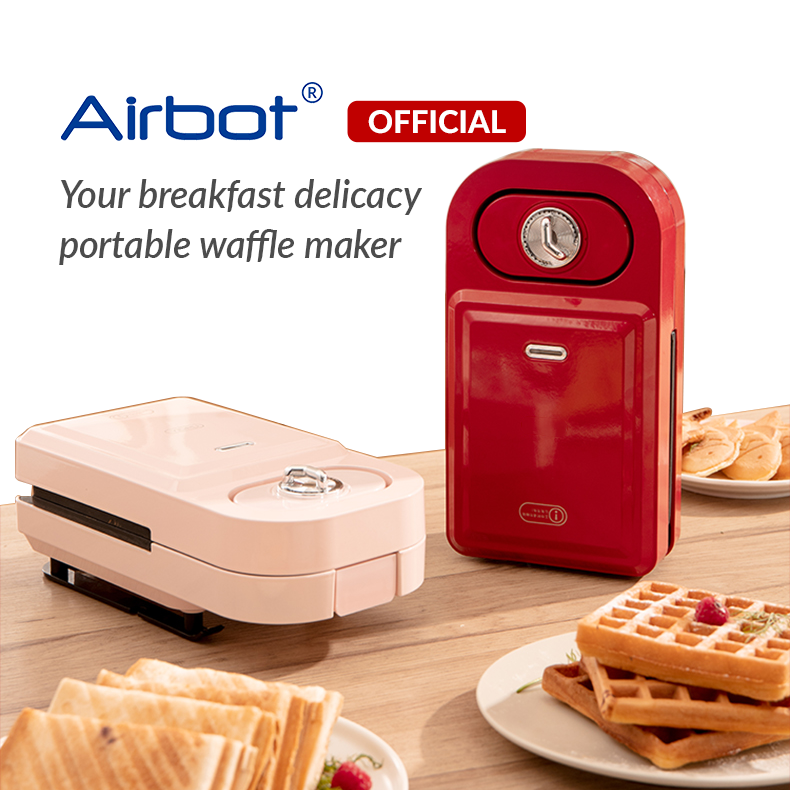 Airbot Mini Waffle Maker Donut & Sandwich Multi function Cooker Pot Non-Stick Bread Maker Electric Grill Oven WM101 Airbot Mini Waffle Maker Donut & Sandwich Multi function Cooker Pot Non-Stick Bread Maker Electric Grill Oven WM101